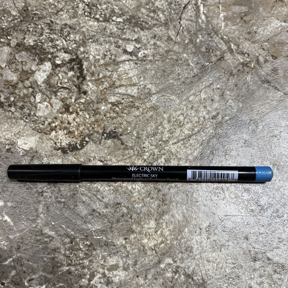Crown Waterproof Eyeliner, 0.387 oz. - Electric Sky‎ New Eye Liner